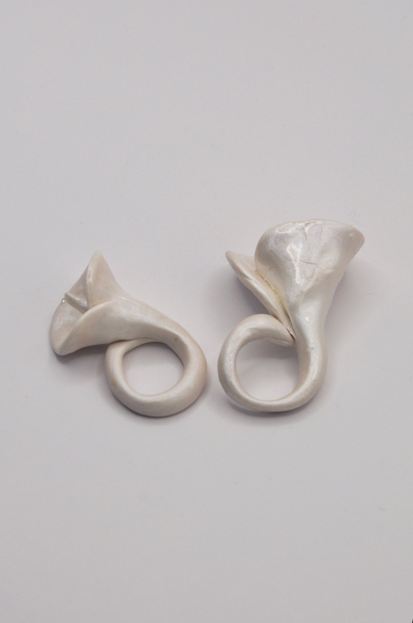 Double Calla Rings